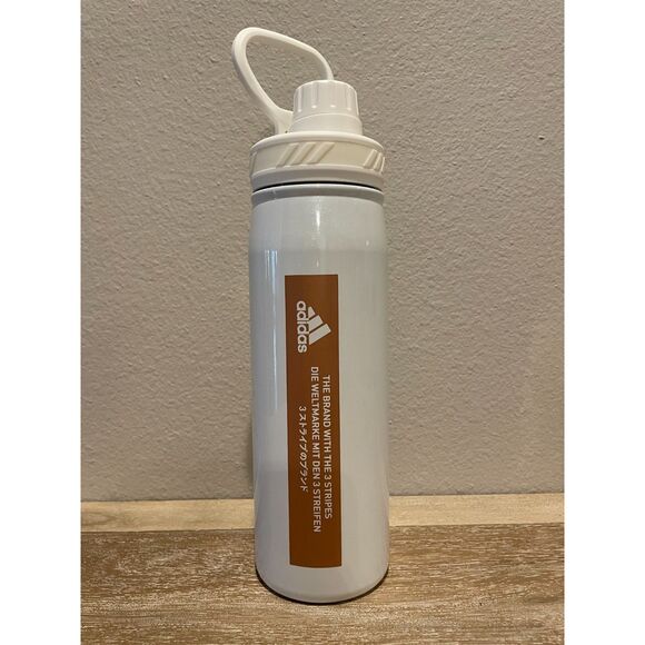 Adidas Original 20oz Metal Water Bottle Hot/Cold Double Wall - Picture 1 of 3